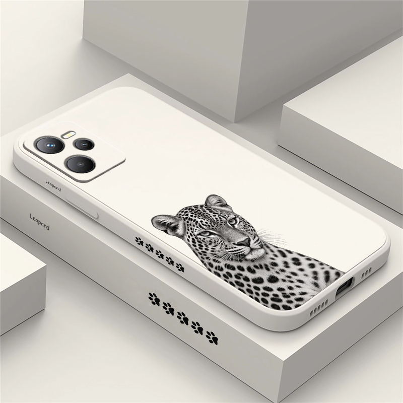 Realme C67 - Hoesje met kattenontwerp voor OPPO Realme