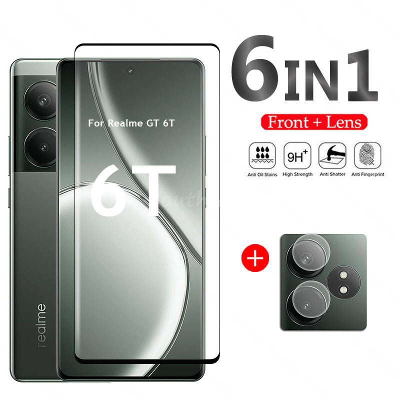 Voor Realme GT 6T Glas 3D Gebo - Realme Gt 6 recensie en prijs