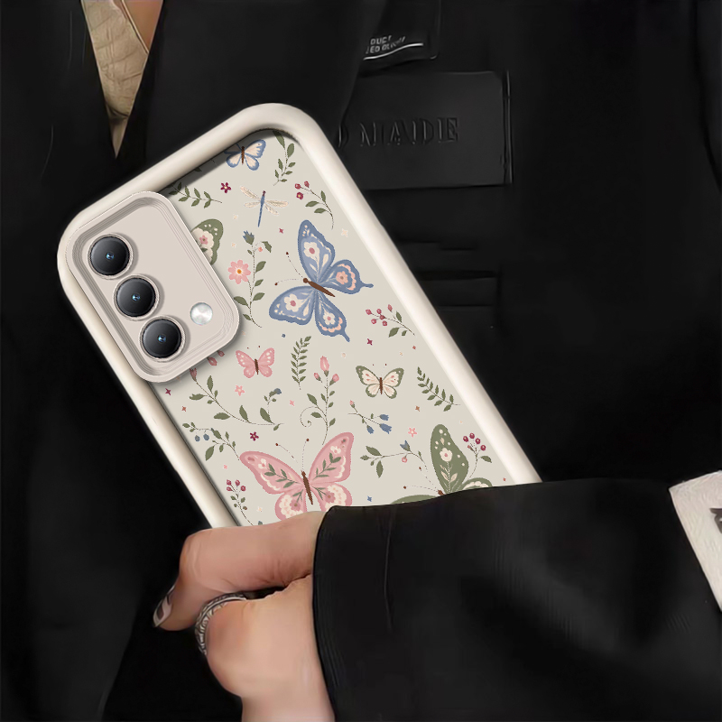Bloemen- en vlinderprint telef - Realme C67 recensie en prijs