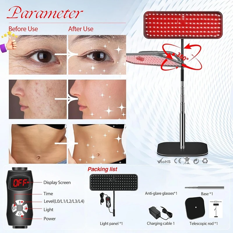 660nm & 850nm Infrarood Licht  - Galvanic Skin Sensor recensie en prijs